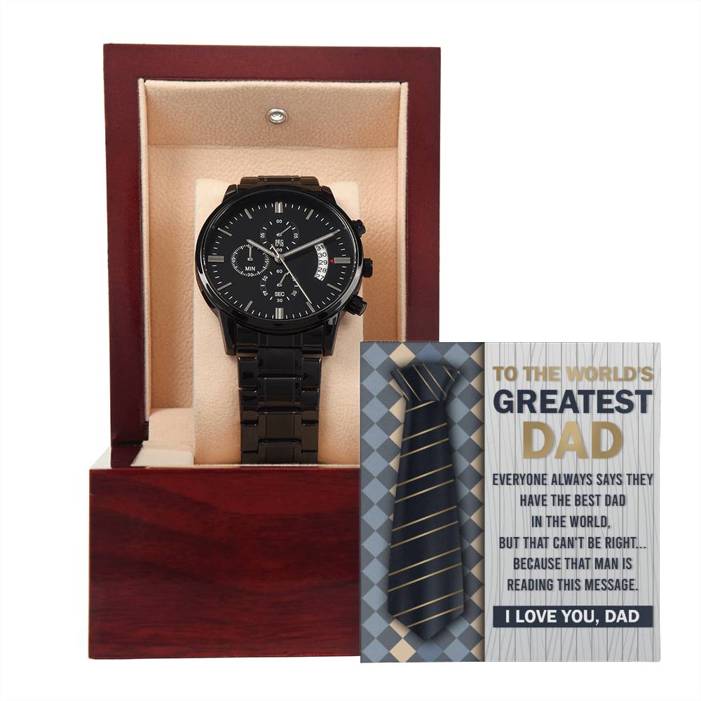 Dad Chronograph Watch - That Man