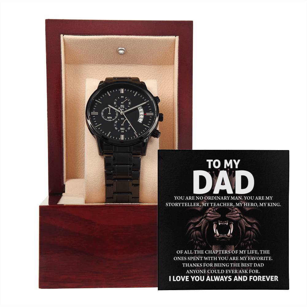 Dad Chronograph Watch - My Storyteller