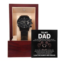 Load image into Gallery viewer, Dad Chronograph Watch - My Storyteller

