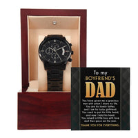 Load image into Gallery viewer, Boyfriend&#39;s Dad Chronograph Watch - The Man
