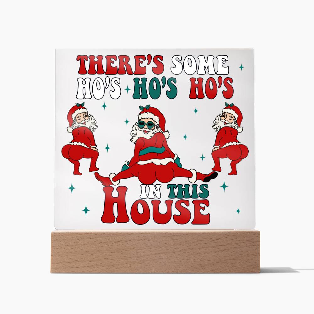 Christmas Acrylic Plaque - In This House