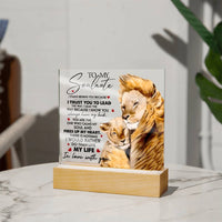 Load image into Gallery viewer, Soulmate Acrylic Plaque - I Trust You
