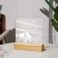 Load image into Gallery viewer, Soulmate Acrylic Plaque - Hold The Key
