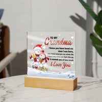 Load image into Gallery viewer, Grandma Acrylic Plaque - Whole Life
