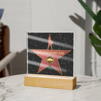 Load image into Gallery viewer, Legendary Dad - Acrylic Square Plaque
