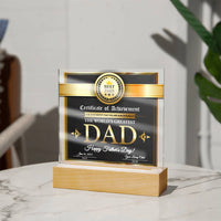 Load image into Gallery viewer, Dad Acrylic Plaque - Your Loving Child
