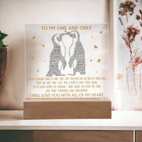 Load image into Gallery viewer, Soulmate Acrylic Plaque - Perfect Love Story
