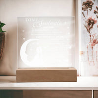 Load image into Gallery viewer, Soulmate Acrylic Plaque - Most Beautiful Thing
