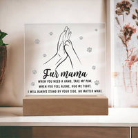 Load image into Gallery viewer, Fur Mama Acrylic Plaque - Take My Paw
