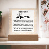 Load image into Gallery viewer, Mom Acrylic Plaque - I Know
