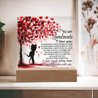 Load image into Gallery viewer, Soulmate Acrylic Plaque - Falling Deeper
