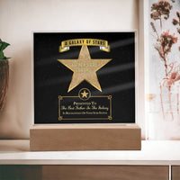 Load image into Gallery viewer, Dad Acrylic Plaque - Galaxy of Stars
