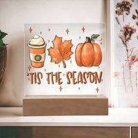 Load image into Gallery viewer, Tis The Season - Fall Acrylic Square Plaque
