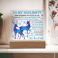 Load image into Gallery viewer, Soulmate Acrylic Plaque - Partner of My Dreams
