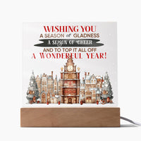 Load image into Gallery viewer, Christmas Acrylic Plaque - Season Gladness
