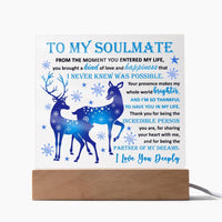 Load image into Gallery viewer, Soulmate Acrylic Plaque - Partner of My Dreams
