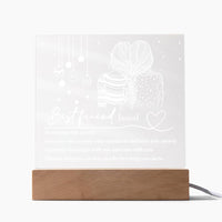 Load image into Gallery viewer, Best Friend Acrylic Plaque - Irreplaceable Person
