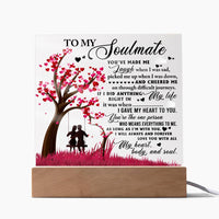 Load image into Gallery viewer, Soulmate Acrylic Plaque - I&#39;m With You
