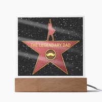 Load image into Gallery viewer, Legendary Dad - Acrylic Square Plaque
