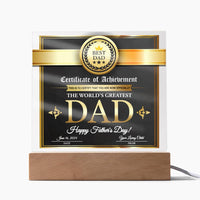 Load image into Gallery viewer, Dad Acrylic Plaque - Your Loving Child

