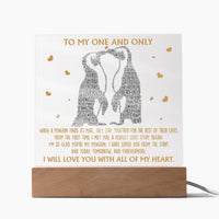 Load image into Gallery viewer, Soulmate Acrylic Plaque - Perfect Love Story
