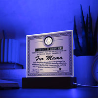 Load image into Gallery viewer, Fur Mama Acrylic Plaque - Certificate of Achievement
