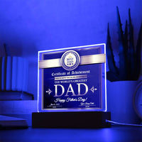 Load image into Gallery viewer, Dad Acrylic Plaque - Your Loving Child
