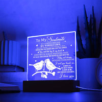 Load image into Gallery viewer, Soulmate Acrylic Plaque - Hold The Key
