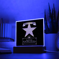 Load image into Gallery viewer, Dad Acrylic Plaque - Galaxy of Stars
