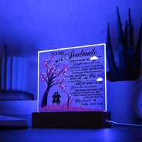 Load image into Gallery viewer, Soulmate Acrylic Plaque - I&#39;m With You
