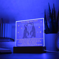 Load image into Gallery viewer, Soulmate Acrylic Plaque - Perfect Love Story
