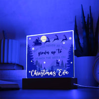 Load image into Gallery viewer, Christmas Eve - Acrylic Square Plaque
