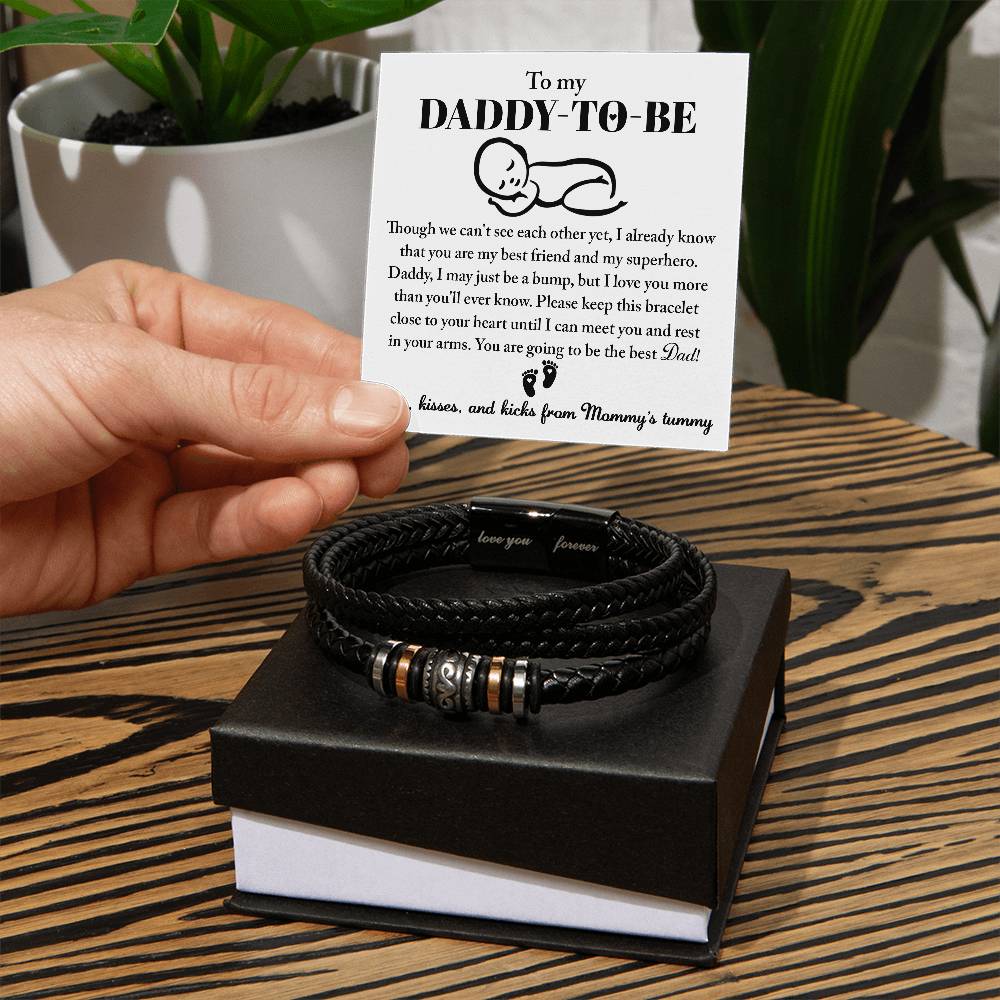 Daddy To Be Love You Forever Bracelet - In Your Arms