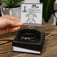 Load image into Gallery viewer, Dad Love You Forever Bracelet - Safe And Protected

