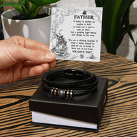 Load image into Gallery viewer, Dad Love You Forever Bracelet - An Anchor
