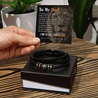 Load image into Gallery viewer, Dad Love Forever Bracelet - To Call You

