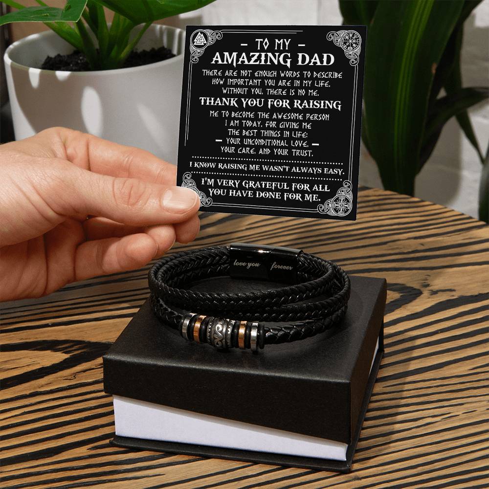 Dad Love You Forever Bracelet - Best Things