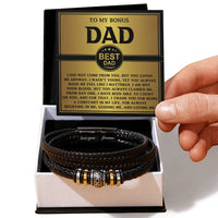 Load image into Gallery viewer, Bonus Dad Love Forever Bracelet - Count On You
