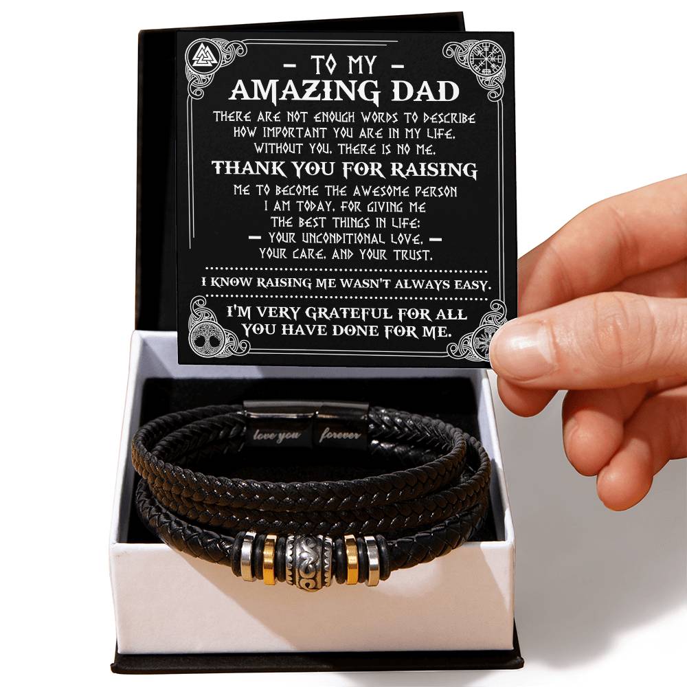 Dad Love You Forever Bracelet - Best Things