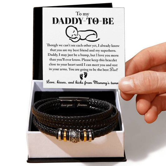 Daddy To Be Love You Forever Bracelet - In Your Arms
