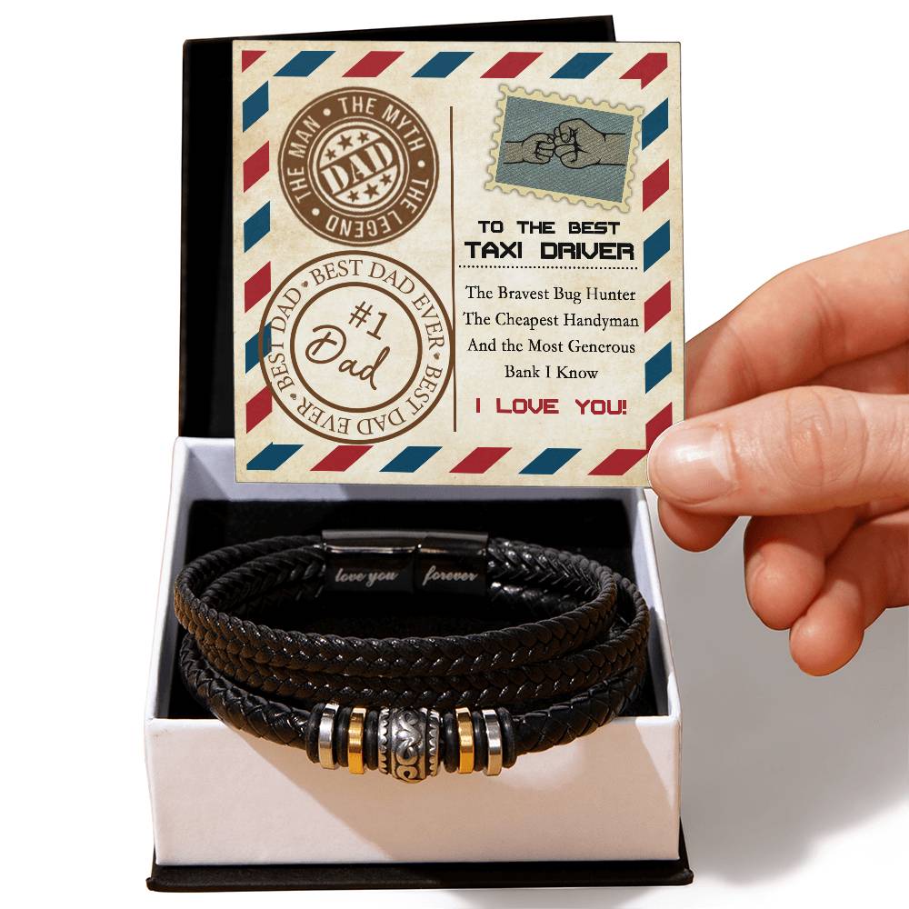 Dad Love You Forever Bracelet - Generous Bank