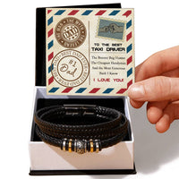 Load image into Gallery viewer, Dad Love You Forever Bracelet - Generous Bank
