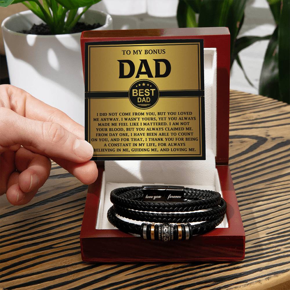 Bonus Dad Love Forever Bracelet - Count On You