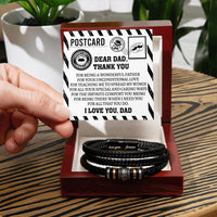 Load image into Gallery viewer, Dad Love Forever Bracelet - Thank You

