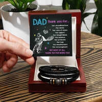 Load image into Gallery viewer, Dad Love Forever Bracelet - Thank You For
