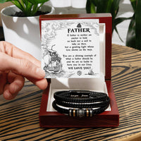 Load image into Gallery viewer, Dad Love You Forever Bracelet - An Anchor
