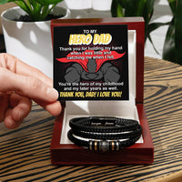 Load image into Gallery viewer, Dad Love You Forever Bracelet - When I Fell
