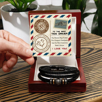 Load image into Gallery viewer, Dad Love You Forever Bracelet - Generous Bank
