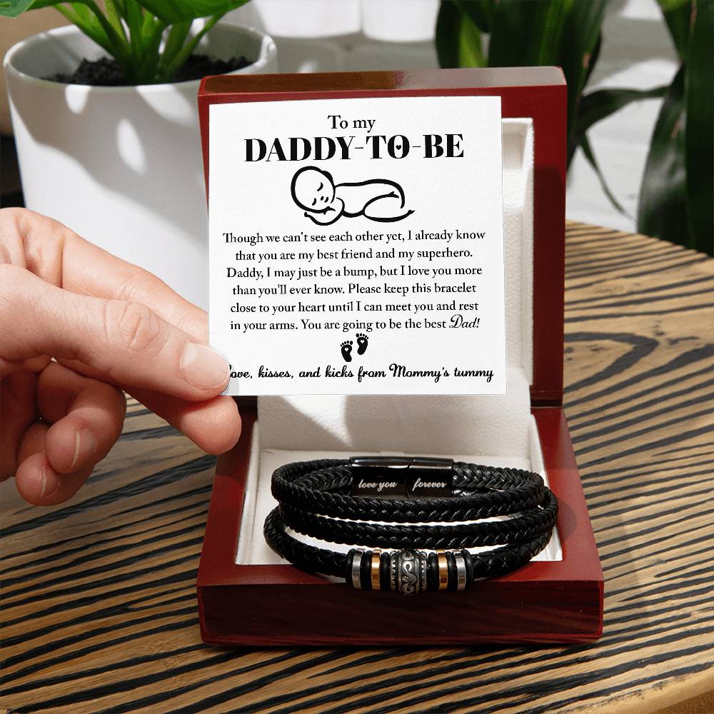 Daddy To Be Love You Forever Bracelet - In Your Arms