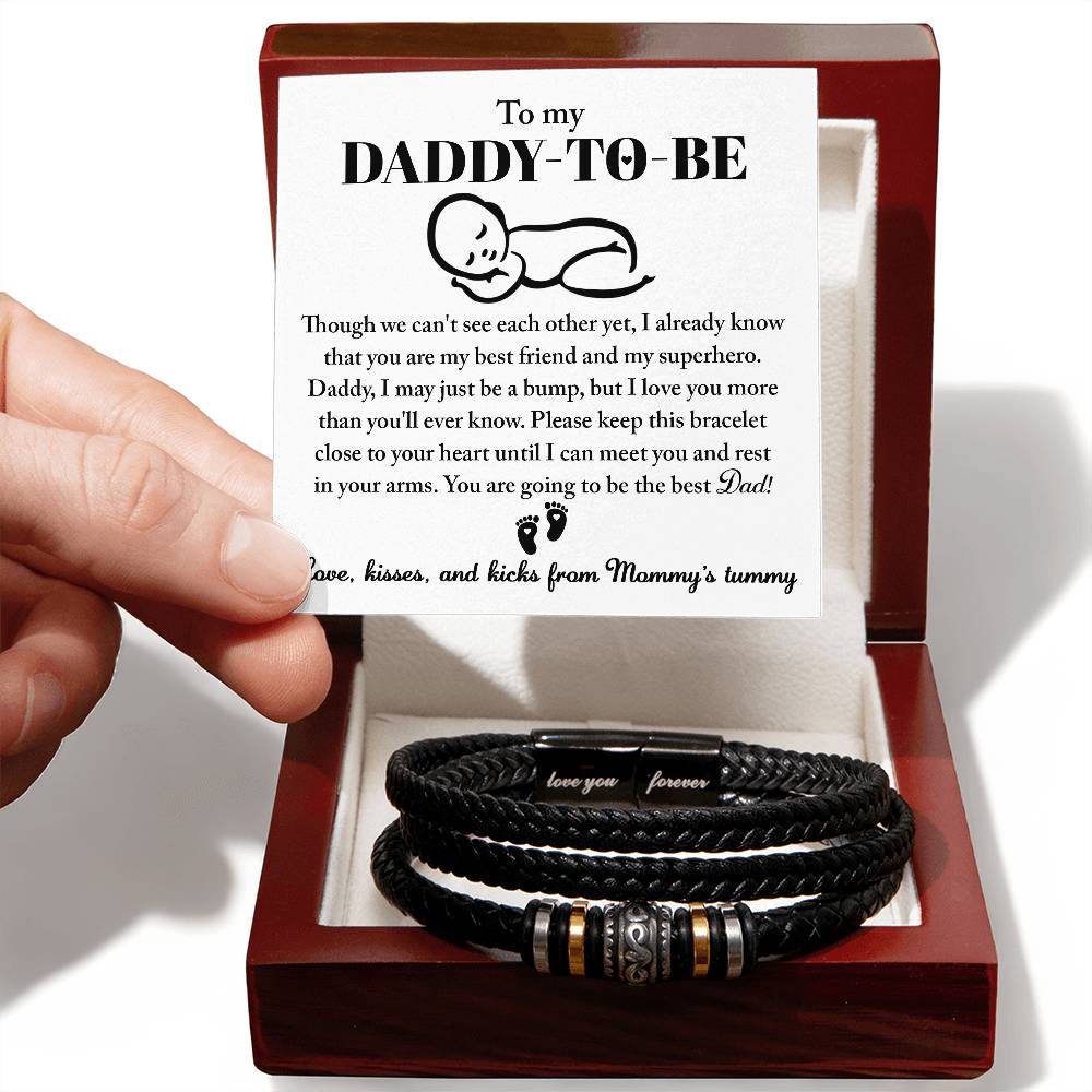 Daddy To Be Love You Forever Bracelet - In Your Arms